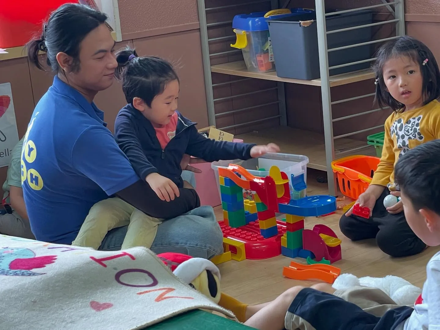 授業前の朝の自由時間。