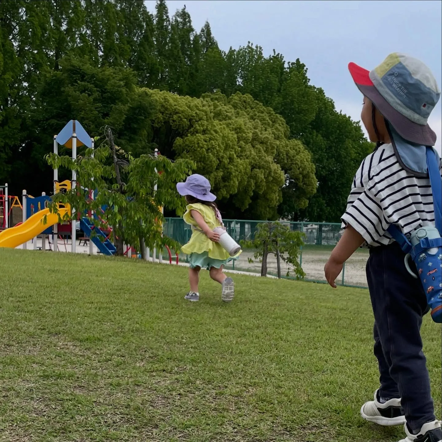 今日は、雨が降らなくてよかったです。