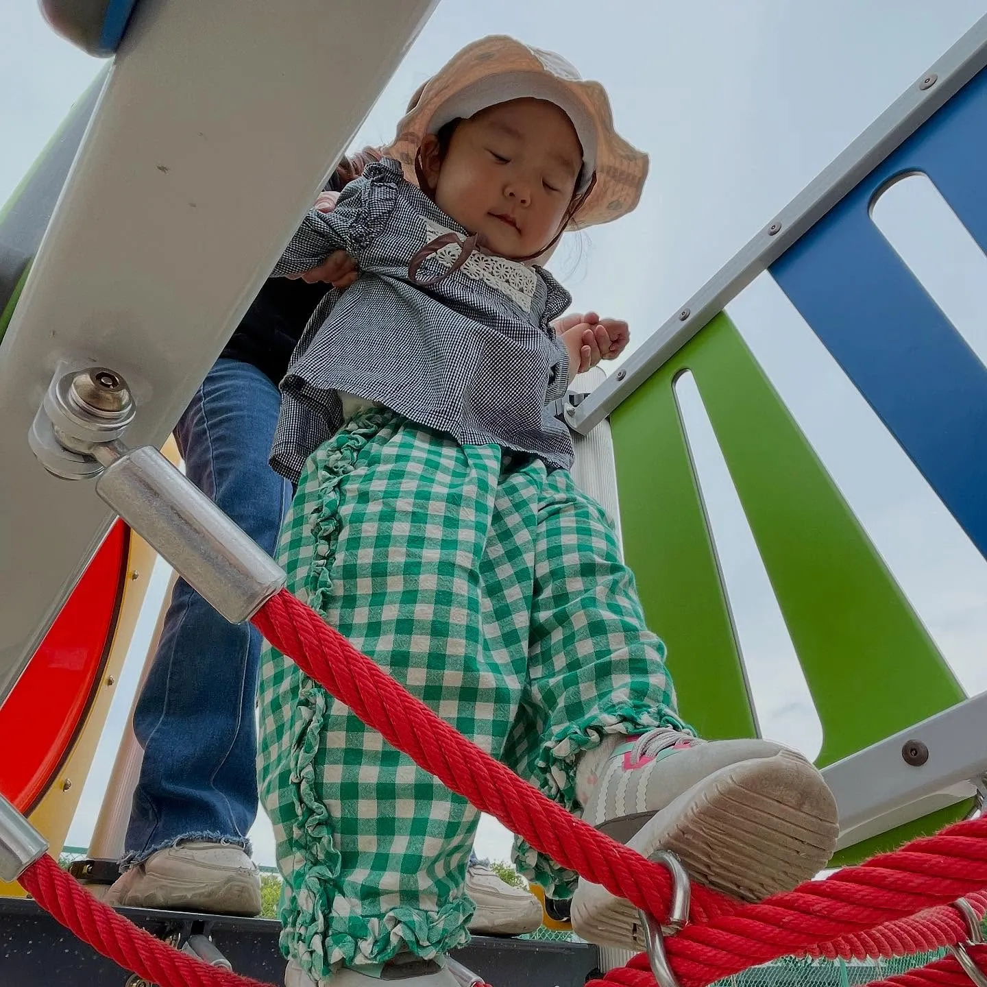 今日は、雨が降らなくてよかったです。