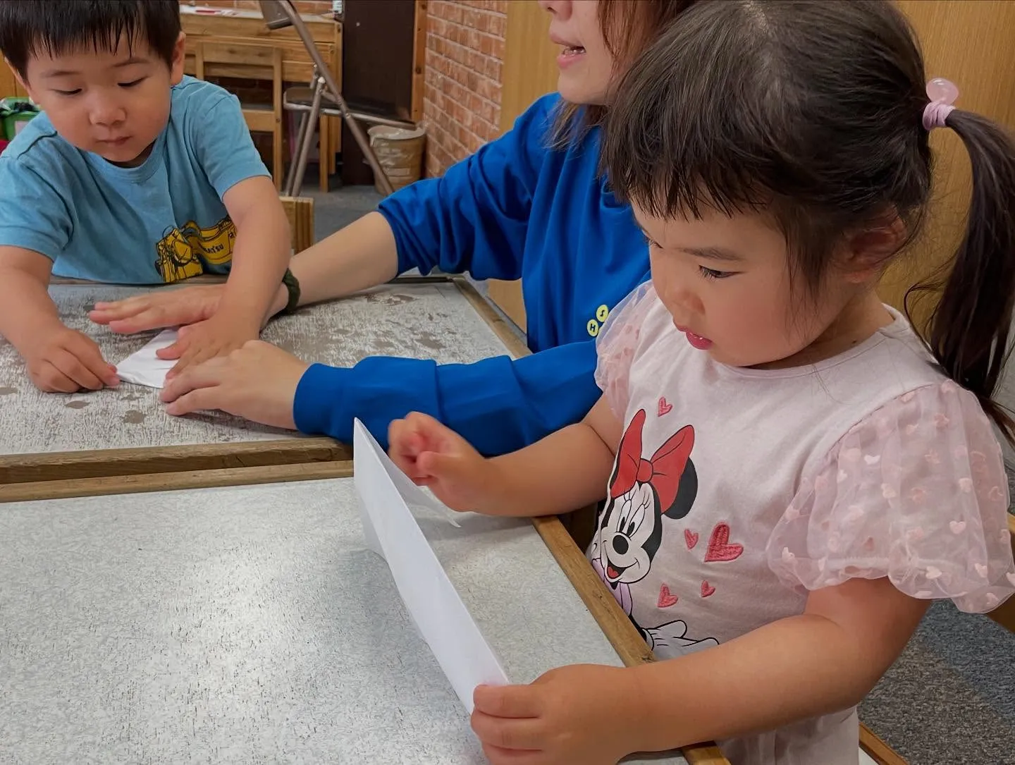 木曜日のORIGAMI TIMEは実は外国人講師にとっては大...