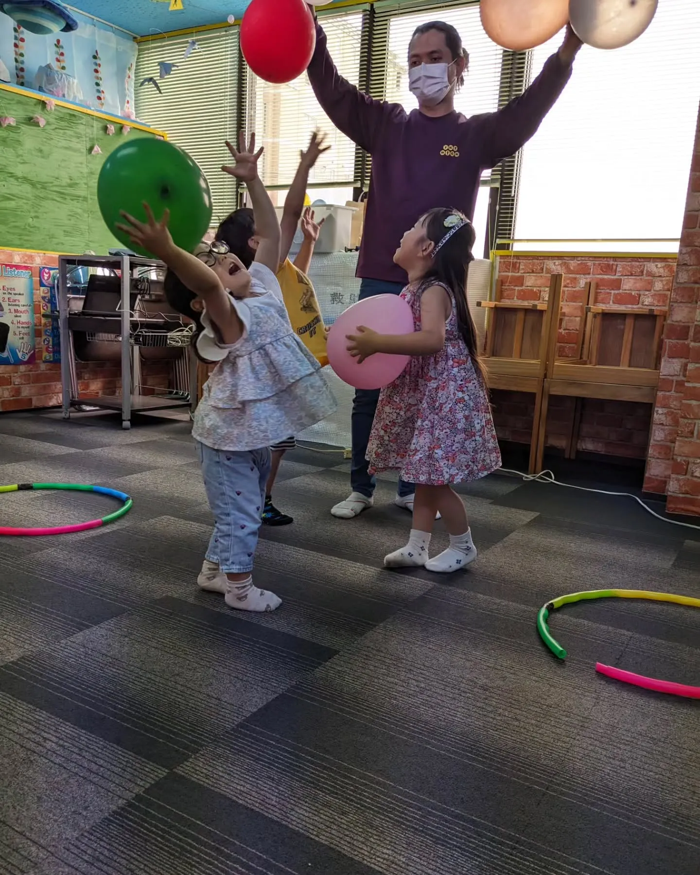 【PS Birthday Party】午後の授業はお誕生日会...