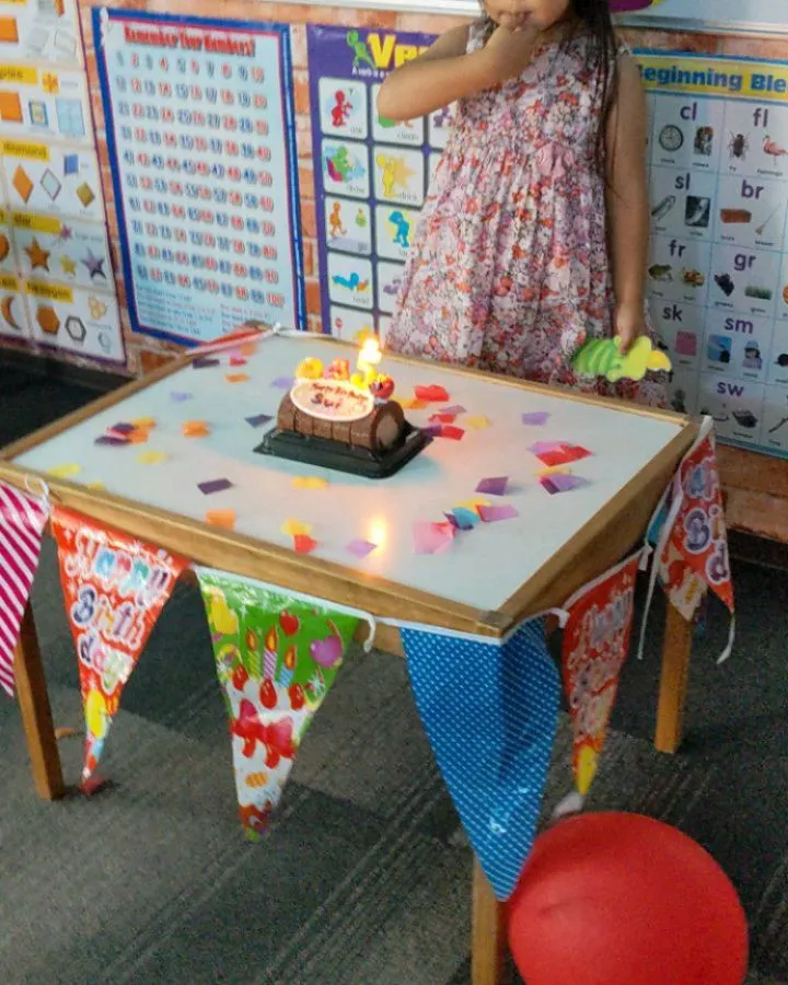 【PS Birthday Party】午後の授業はお誕生日会...